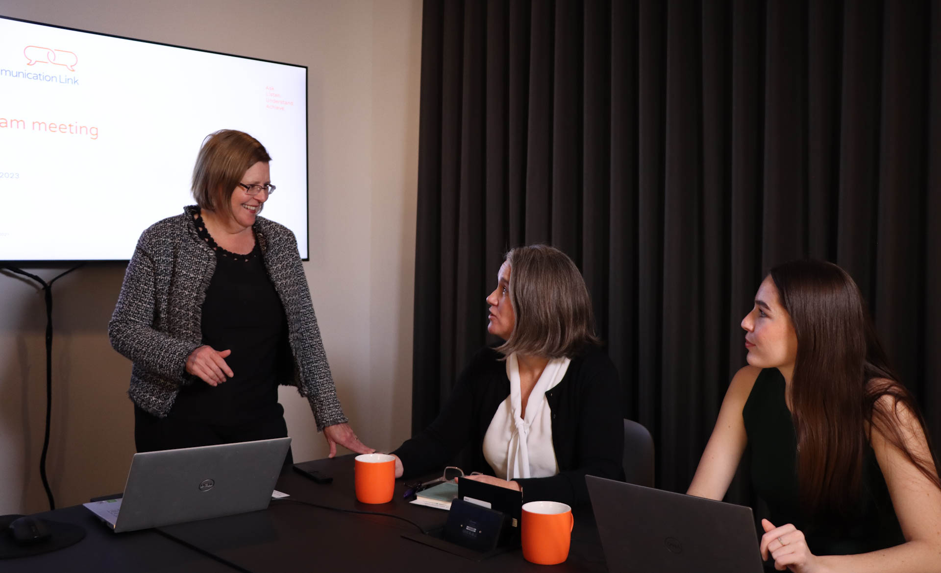 Communication Link team meeting photo