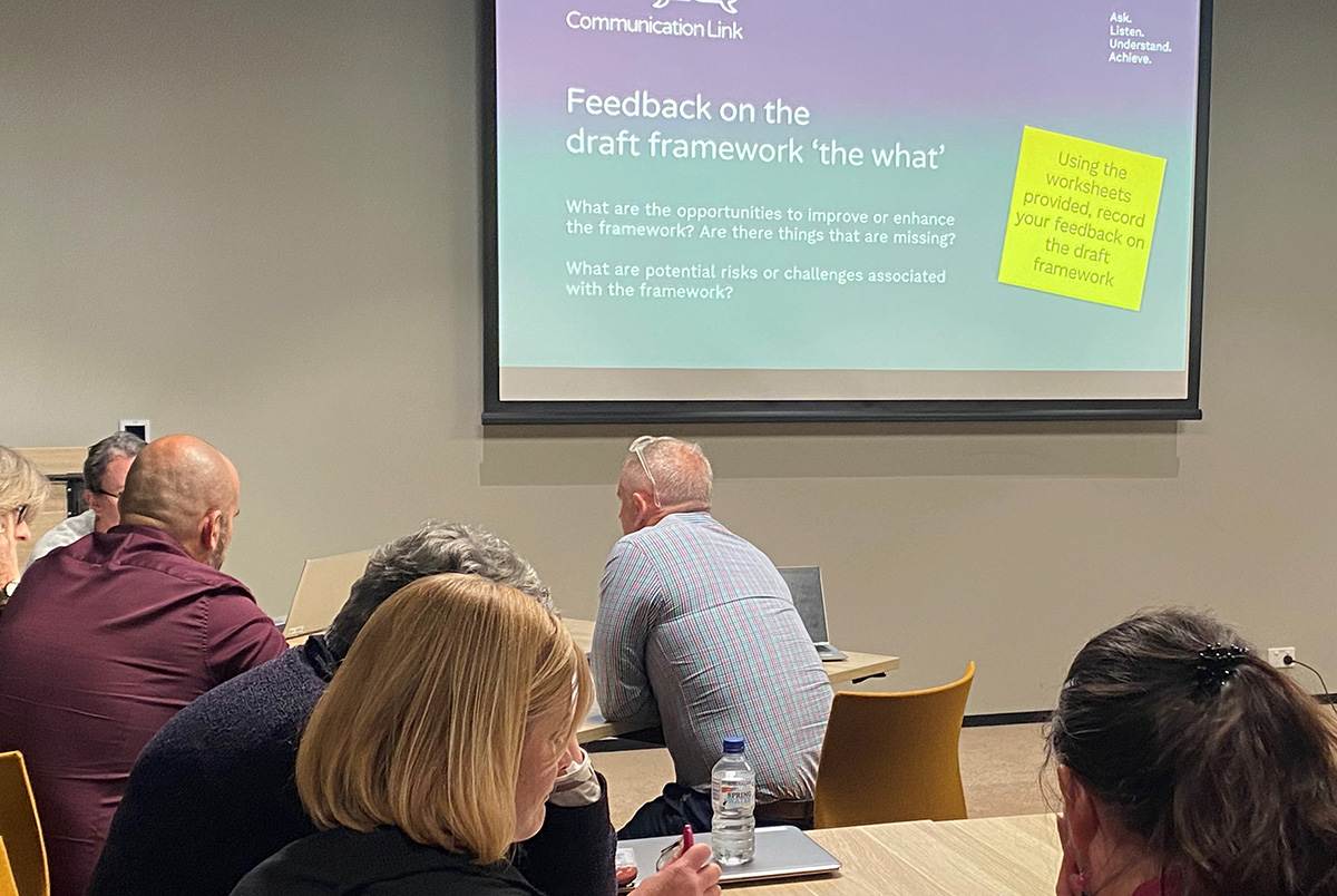 image of workshop attendees