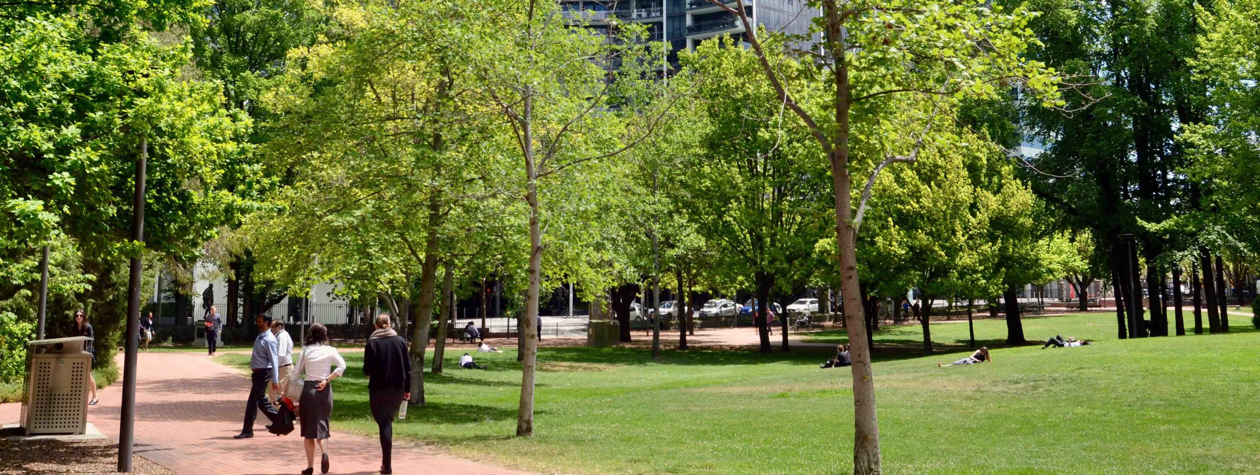 A view of Glebe Park in Canberra, Australia